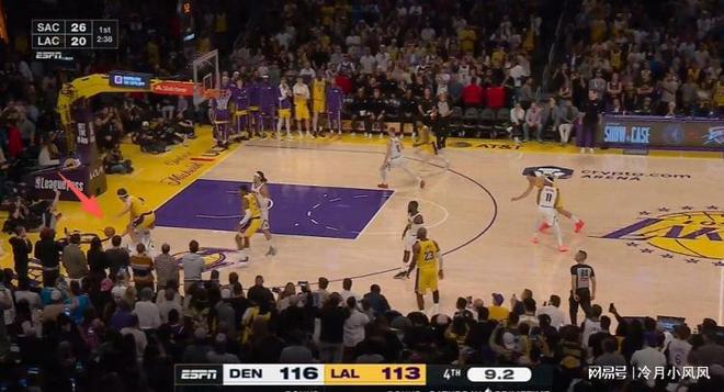 湖人险胜掘金裁判错判成焦点 里夫斯东契奇创历