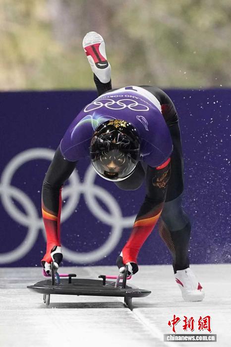 米兰-科尔蒂纳冬奥会男子钢架雪车：中国三将殷